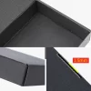 Caja de embalaje negra de 5/10/20 piezas, caja de cartón para entrega exprés, caja de regalo pequeña, Caja postal de cartón - Imagen 4